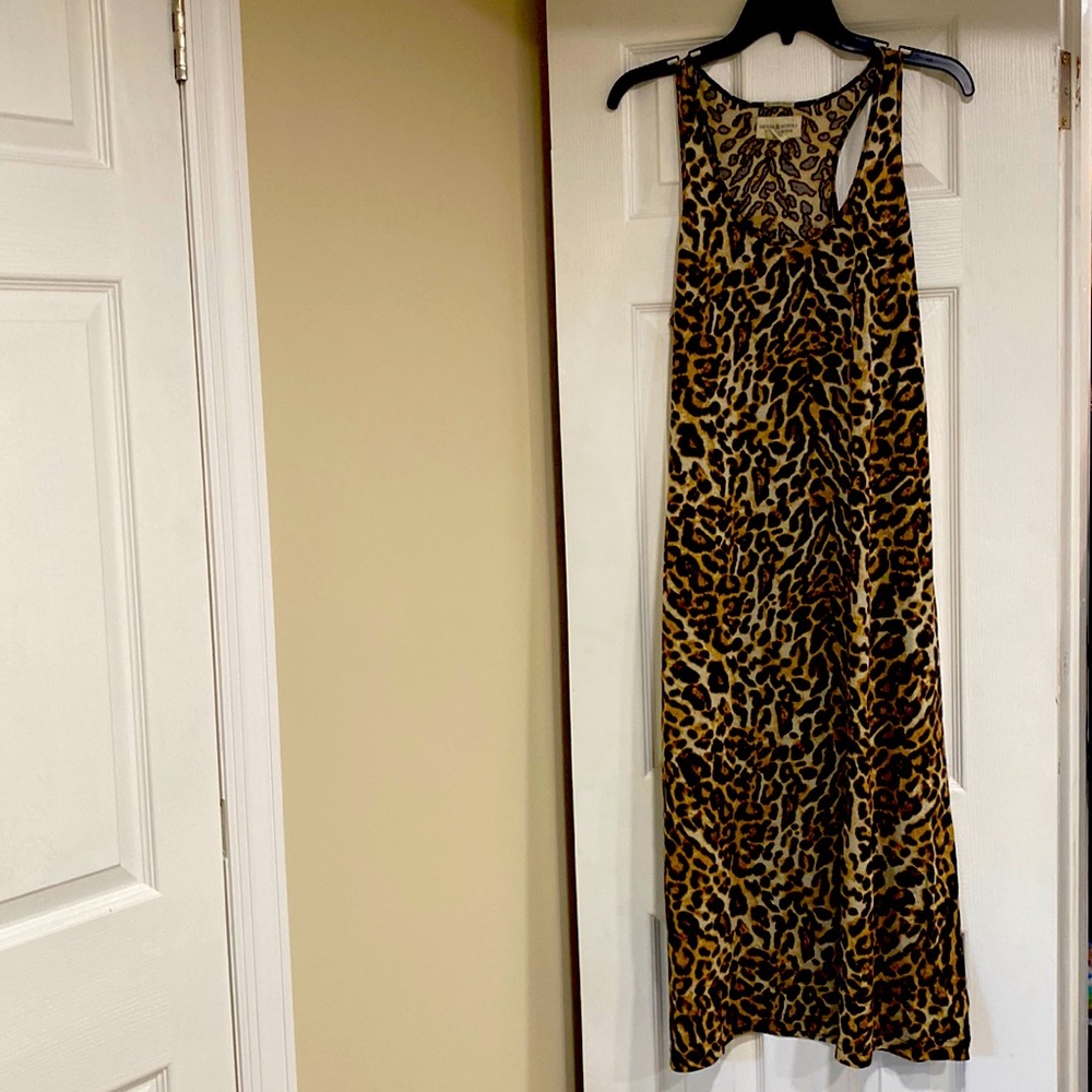 Leopard print dress size XL